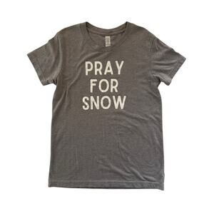 Wild Mae Design Co. Pray For Snow Tee Size 6-8y